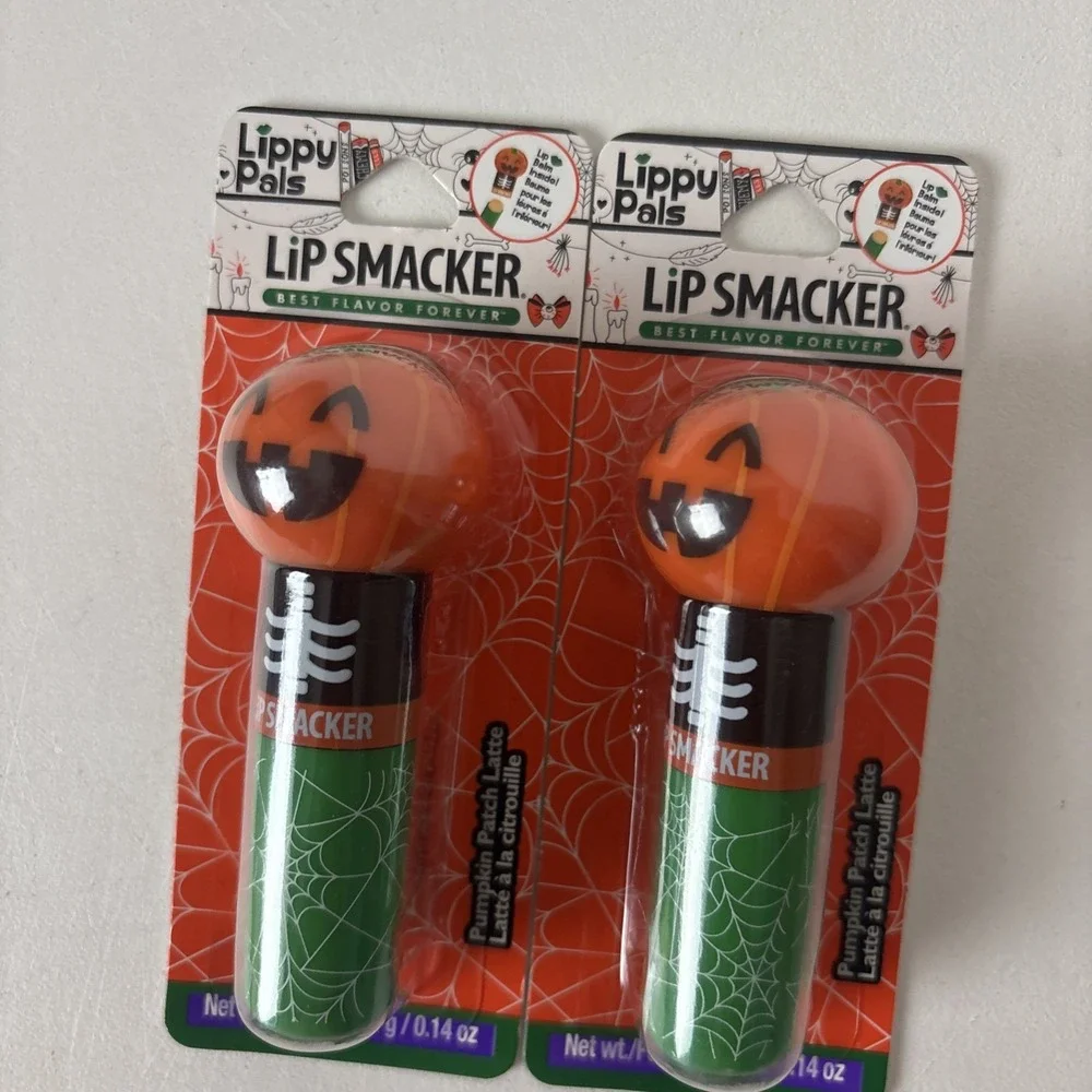 2 Pack Lip Smacker Best Flavor Forever Lippy Pals Pumpkin Patch Latte 0.14oz